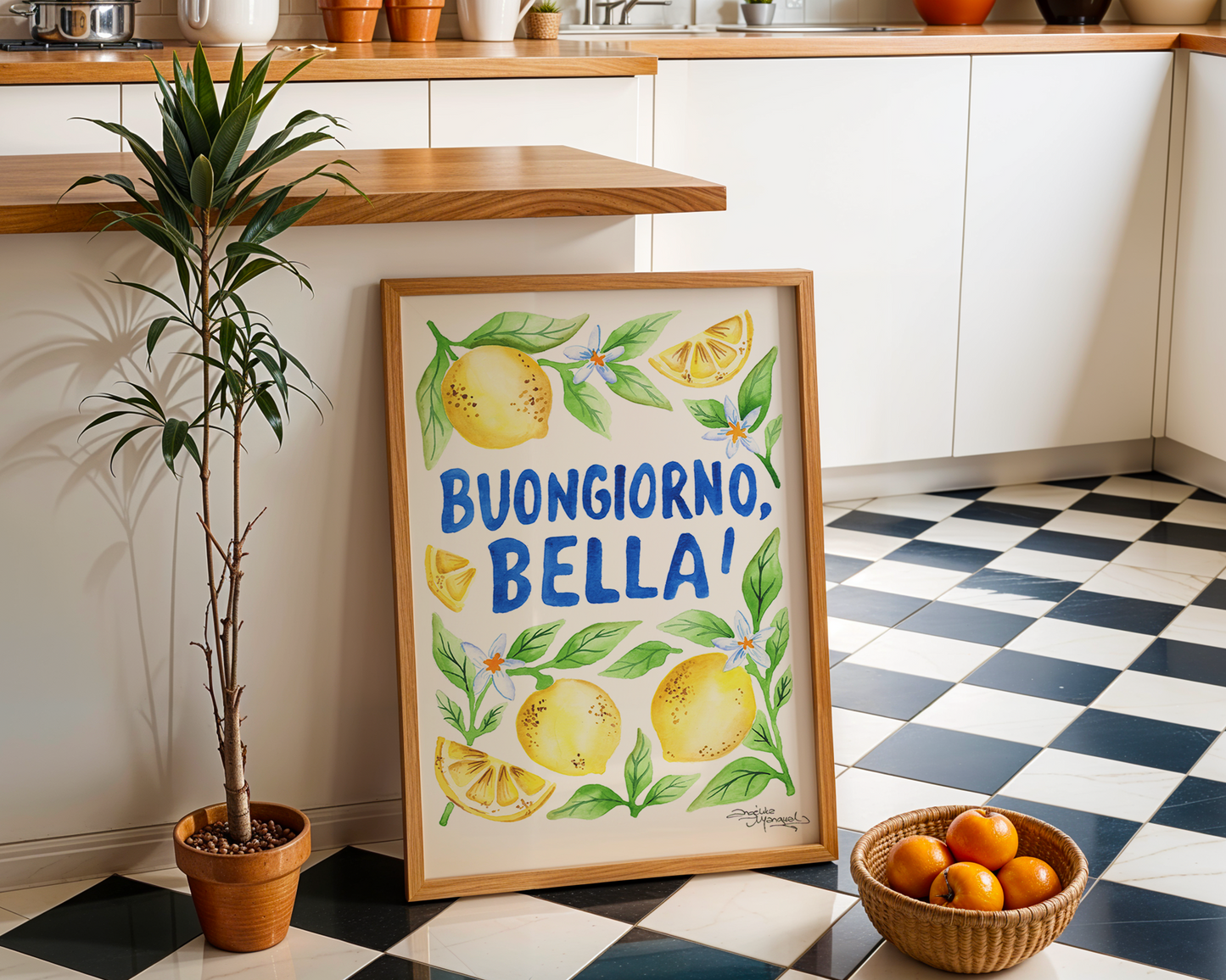 Bella! Art Print