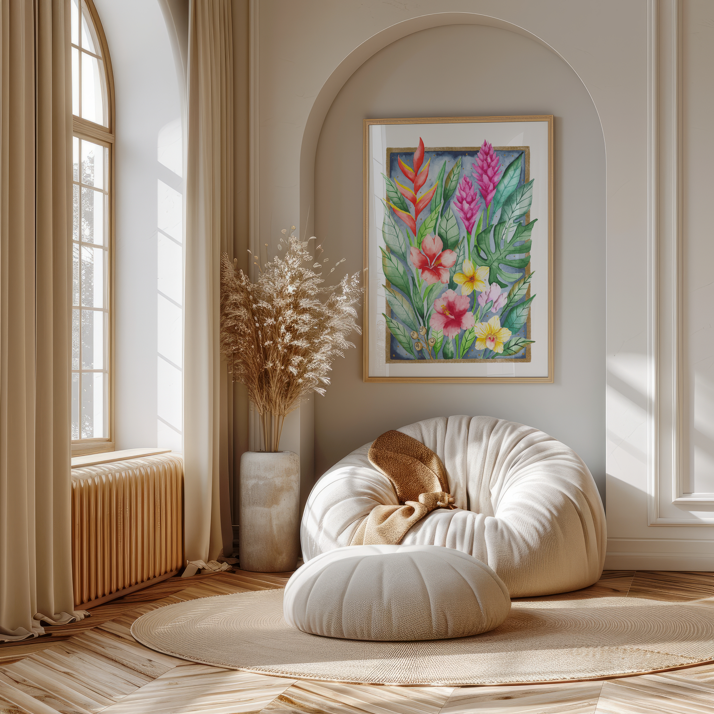 Botanical Watercolor Illustration Art Print