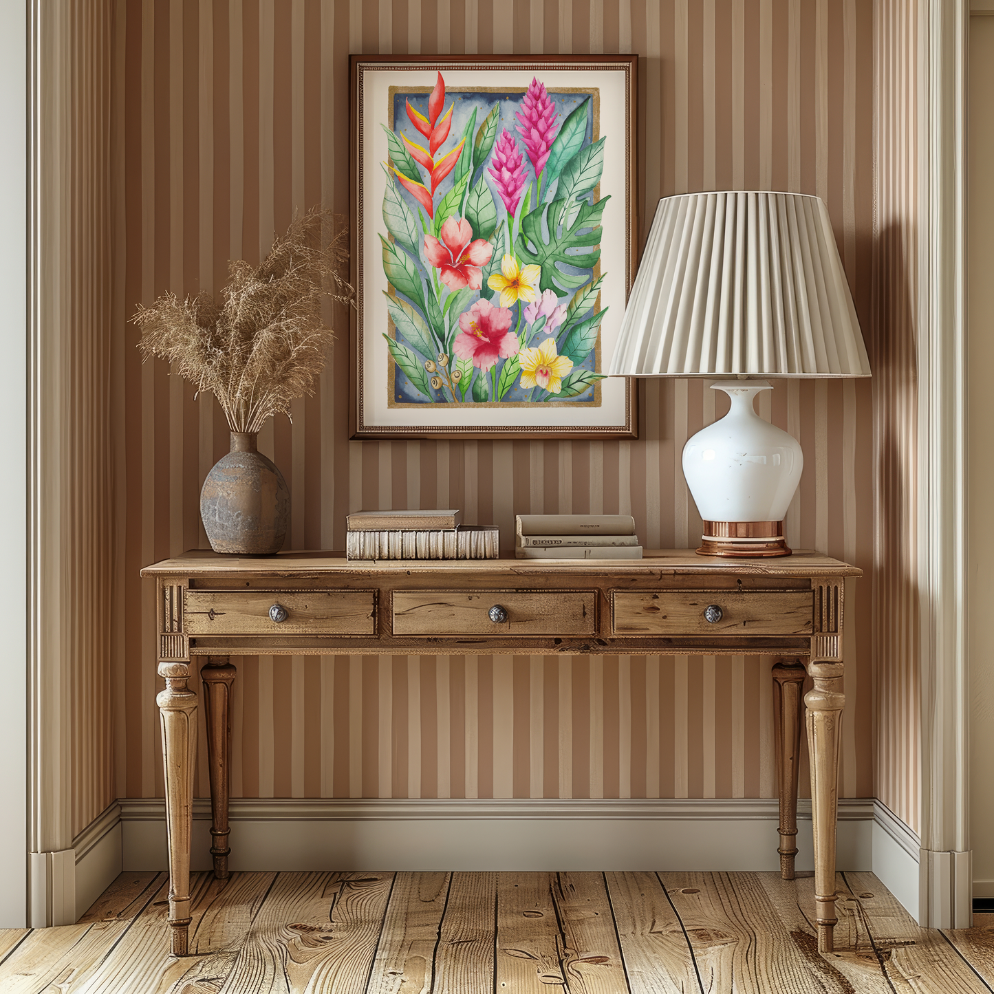 Botanical Watercolor Illustration Art Print