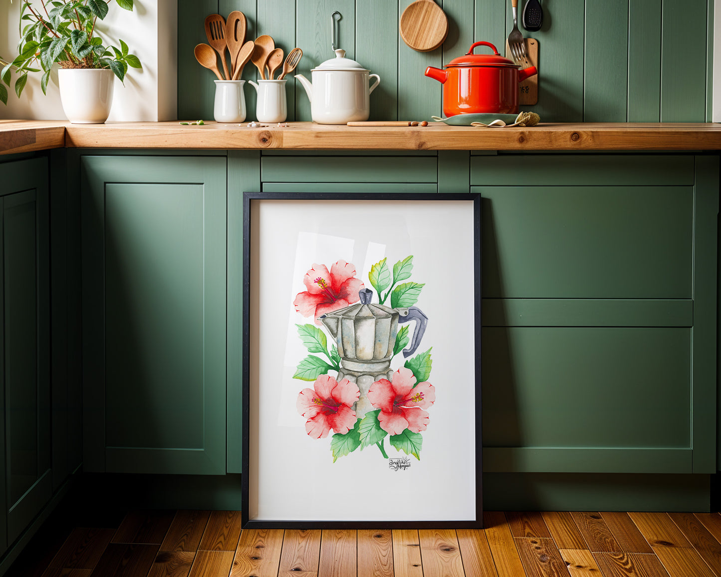 Greca de Cafe Art Prints