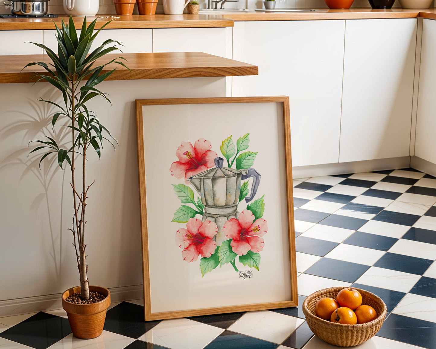 Greca de Cafe Art Prints