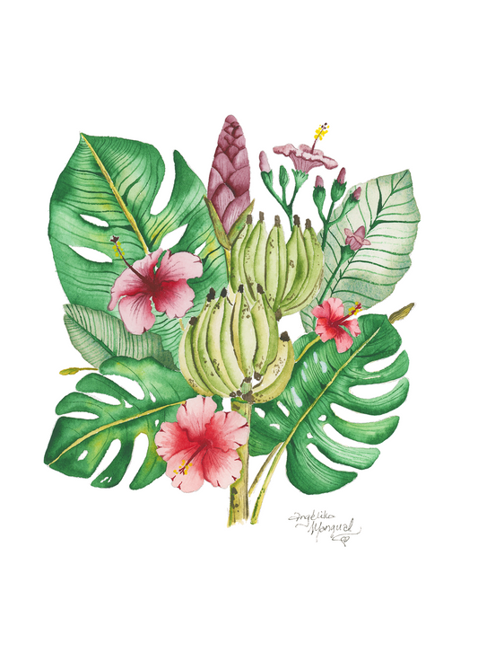 Platanos Art Print
