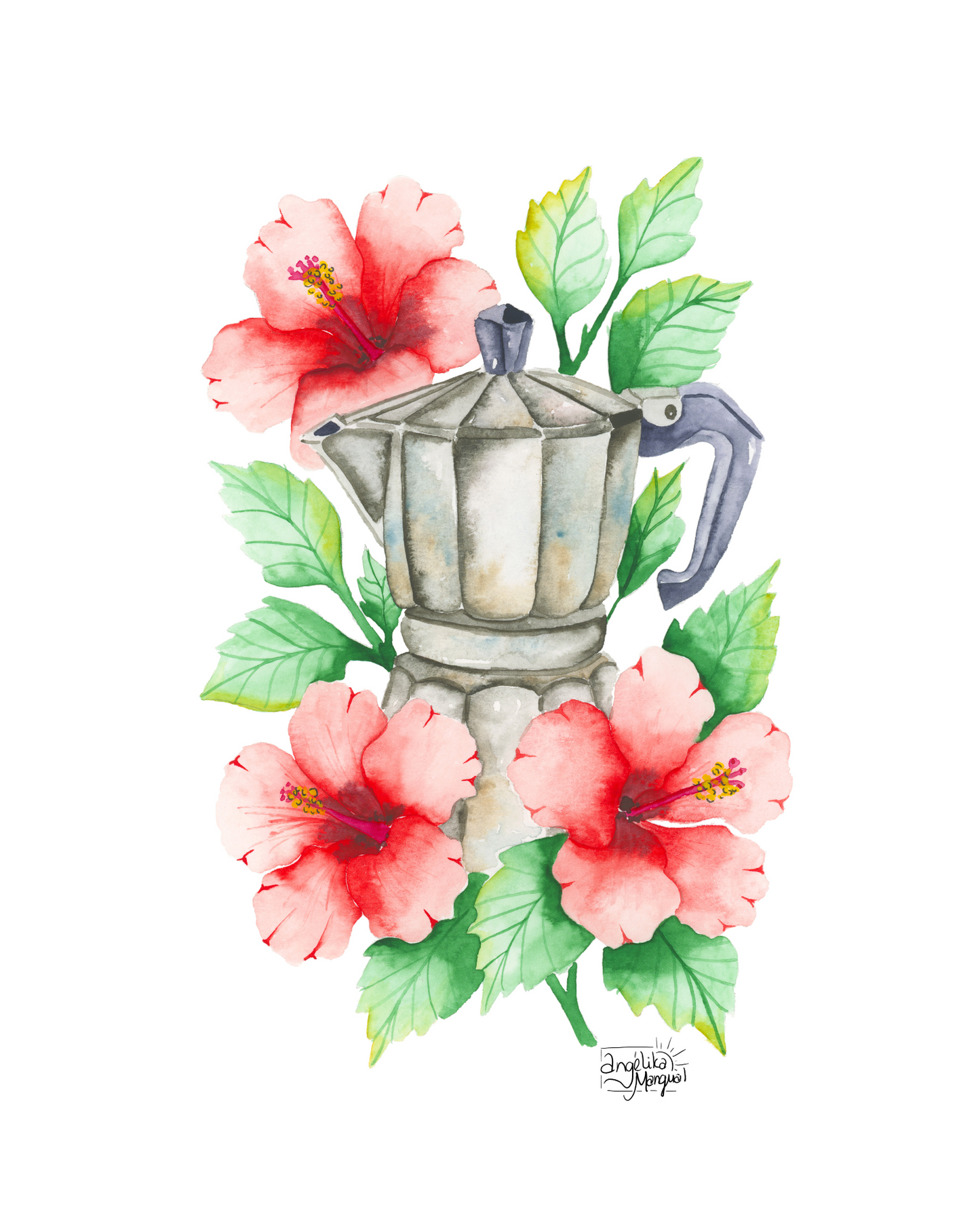 Greca de Cafe Art Prints